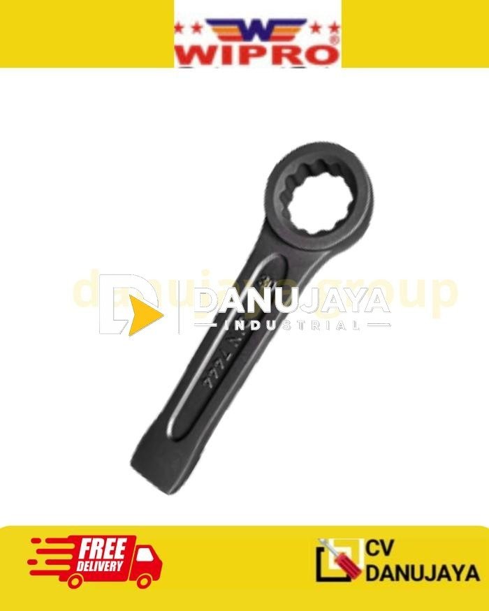 Kunci Ring Pukul Ketok Impact Slugging Wrench Wipro Size Ukuran 17mm 19mm 22mm 34mm 125mm 130mm 135mm 140mm 145mm 150mm 155mm 160mm 165mm 170mm 175mm