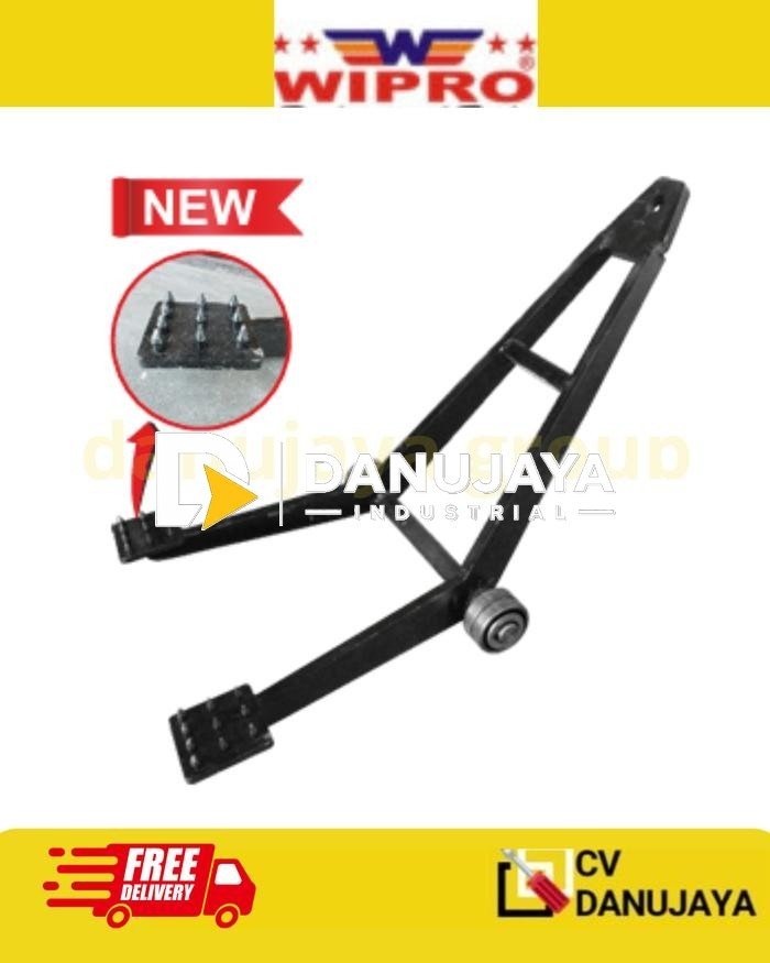 Pallet Derek Towing Hook 2 Jaws Forklift Penarik Palet 2 Cakar Penjepit 77 x 42 cm Wipro