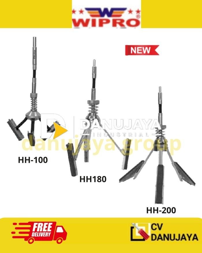Honing Head 3 Kaki WIPRO Alat Honing Silinder Mesin Motor Mobil 32-177mm Batu Honing 2” 3” 4” HH-100 HH-180 HH-200