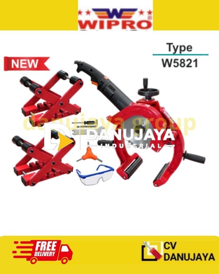 Mesin Alat Potong Pipa Tipe W5821 Pipe Cutting Machine Type W5821 Wipro Pemotong PIPA Heavy Duty