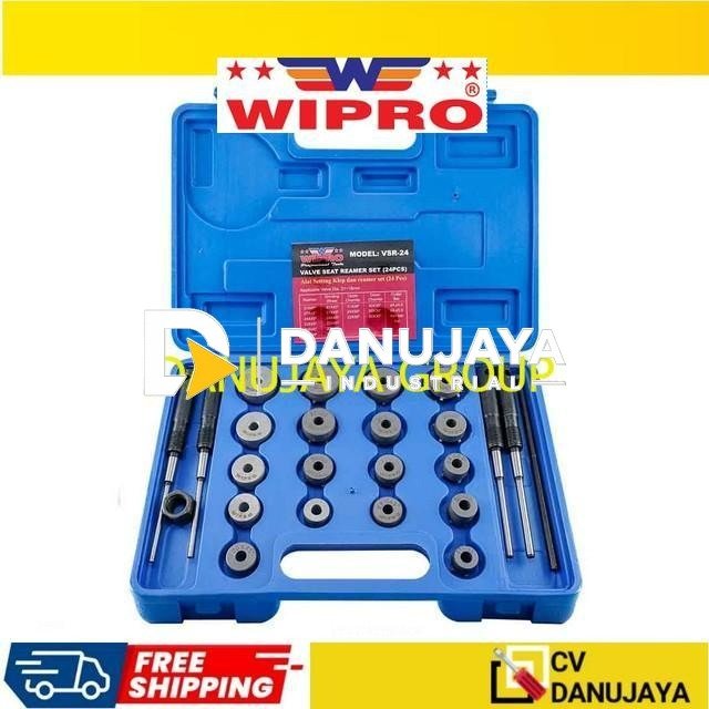 WIPRO Alat Setting Klep dan reamer set (24 Pcs) VSR-24