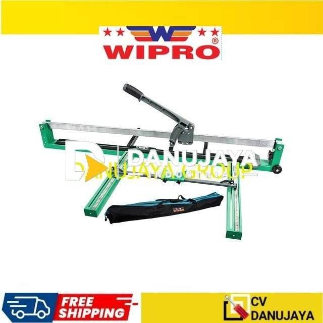 WIPRO Alat Potong Pemotong Granite Tile Cutter Keramik Dorong  1200 mm APKD-1200 Metal Wheel Logam Roda