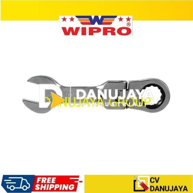 WIPRO Kunci Ring Pas Cebol Ratchet Rachet Flexible KCR-100(10mm)