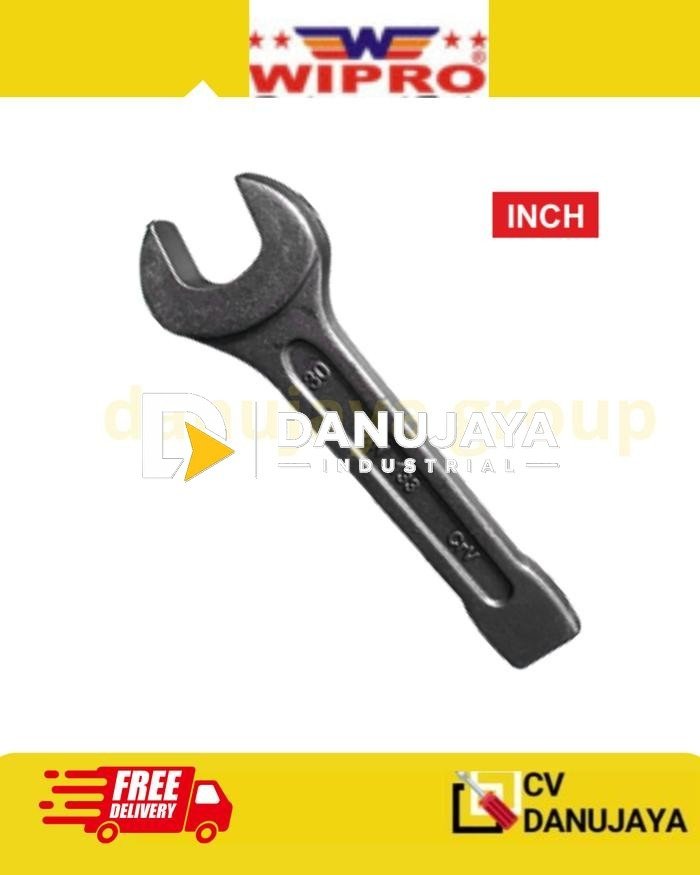 Kunci Pas Pass Pukul Inch Open End Slogging Wrench Inchi 1-7/16" 1-1/2" 1-9/16" 1-5/8" 1-11/16" 1-13/16" 1-7/8" 1-15/16" 2" Wipro