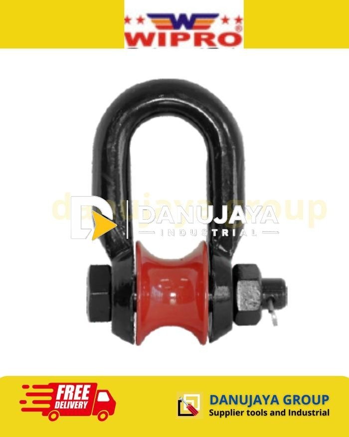 Roller Shackle WIPRO RS-3000 RS-4000 RS-5000 3 Ton 4 Ton 5 Ton Katrol alat angkat beban Heavy Duty Lifting Rigging wipro