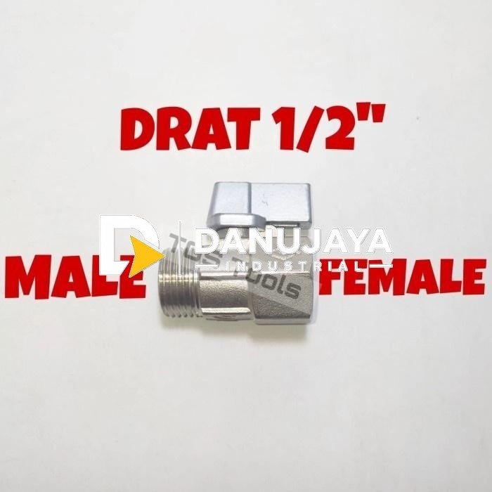 MINI BALL VALVE 1/2" - STOP KRAN 1/2" FM FULL KUNINGAN - SAILING