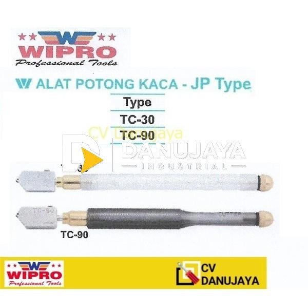 Alat Potong Pemotong Kaca Model JP Japan Jepang Type Wipro TC-90