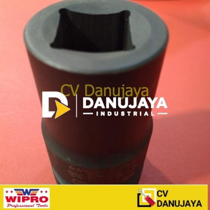 Impact Socket Mata Kunci Sok Sock Kunci Roda 1 inchi 21mm 4PT Wipro
