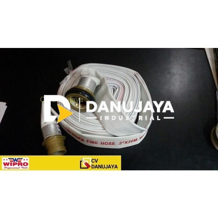 Fire Hose Wipro 2 " × 20 Mtr - Aluminium Coupling - 13 Bar