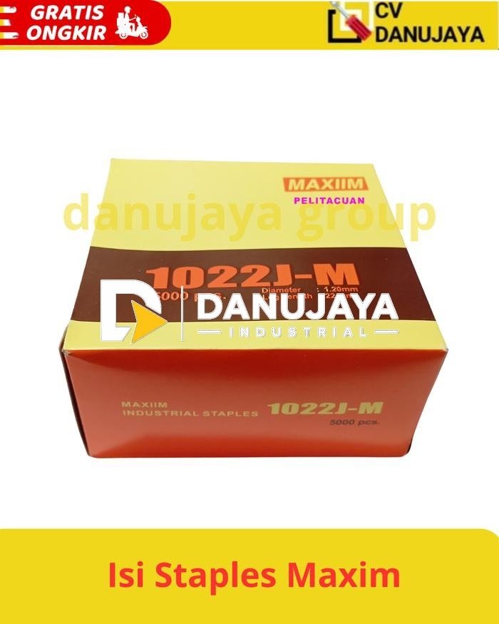 Isi Staples Tembak Refiil Stapler 1022J-M Maxim