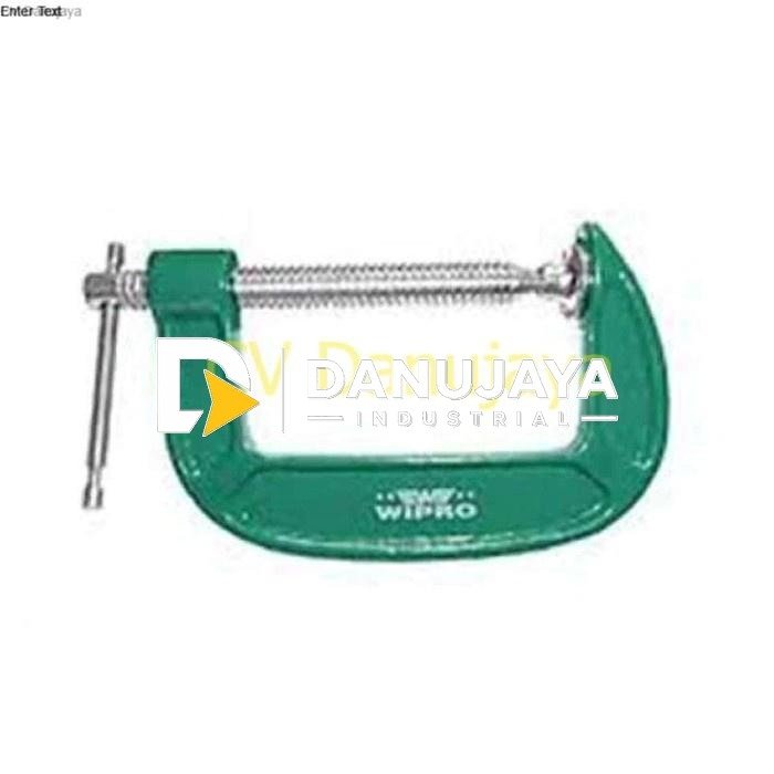 Klem Clamp Penjepit C Heavy Duty Wipro 5 Inch