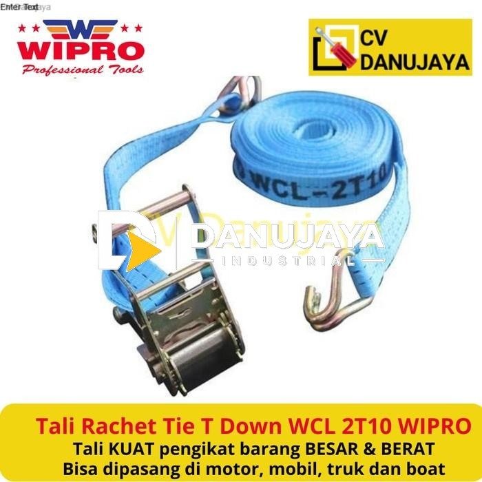 Tali Pengikat serbaguna Rachet Tie T Down WCL 2T10 WIPRO