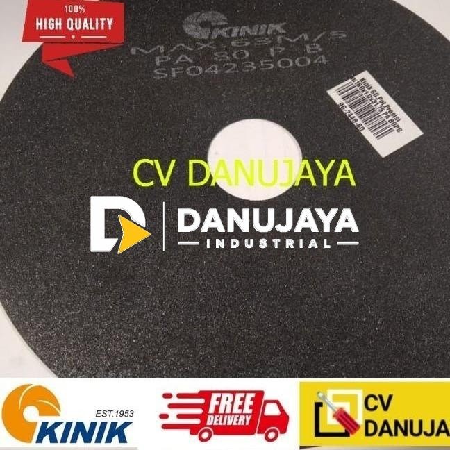 Kinik Batu Potong Gerinda Gurinda Presisi 180x1x31.75 Pa80 PB30