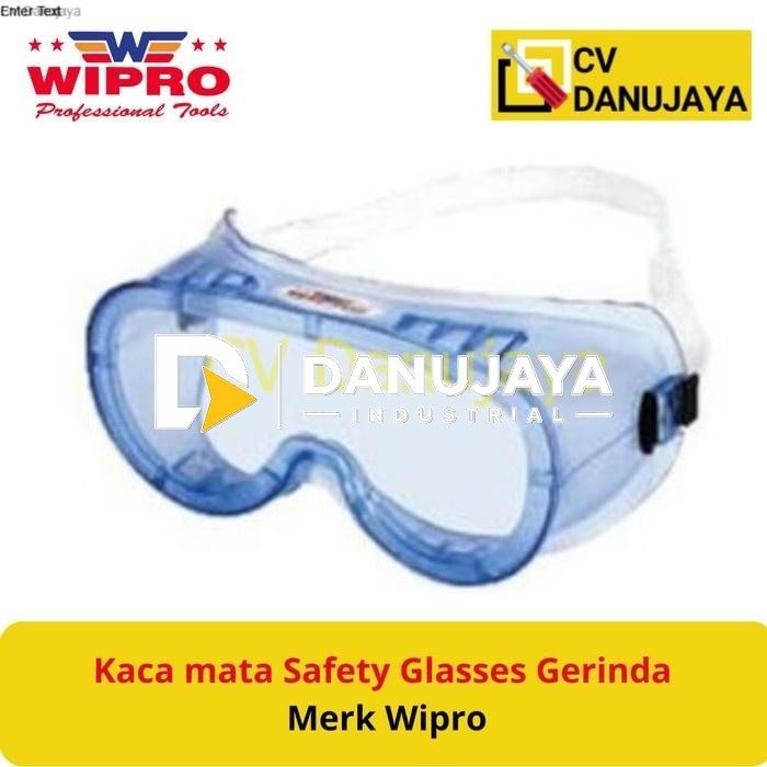 Kaca mata Safety Glasses Gerinda Wipro