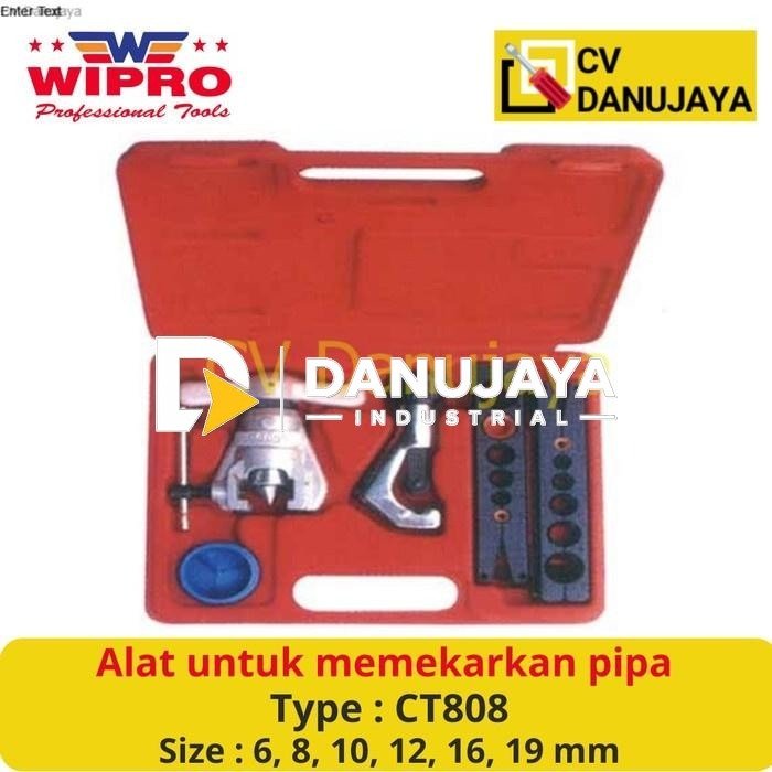 Alat Pemekar Pipa Flaring Tool Heavy Duty WIPRO CT808
