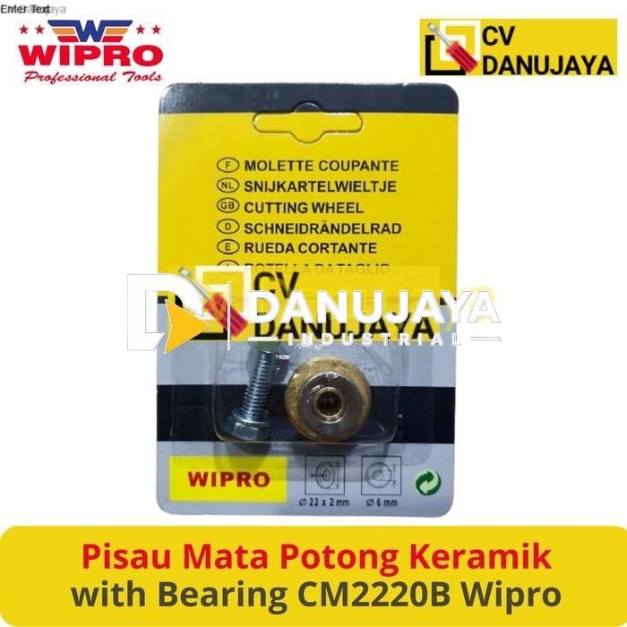 Pisau Mata Potong Keramik Cutter Ceramic with Bearing CM2220B Wipro