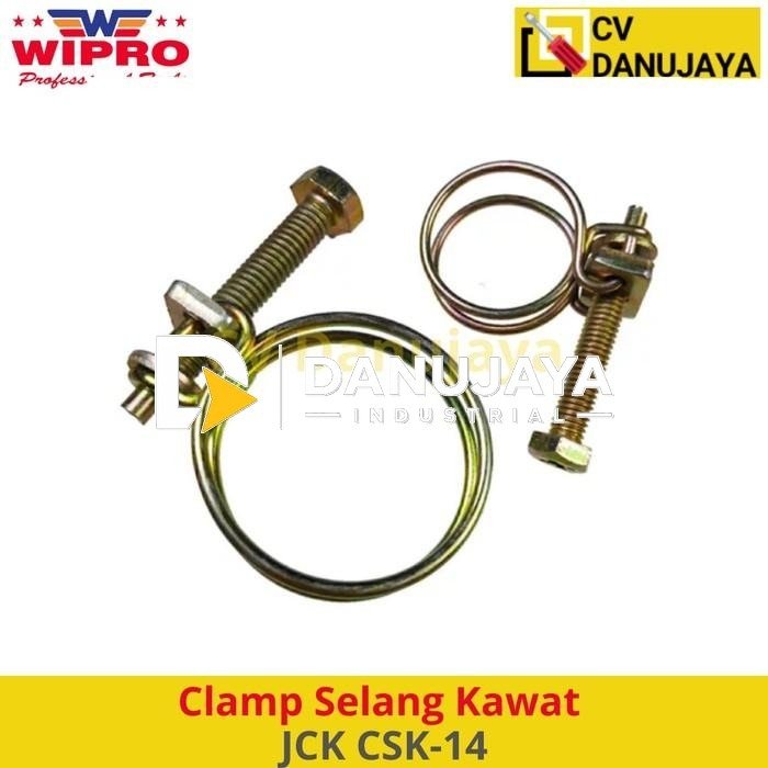 Wire Klem Selang Penjepit Pipa Hose Kompor Gas CLAMP SLANG KAWAT JCK CSK-14