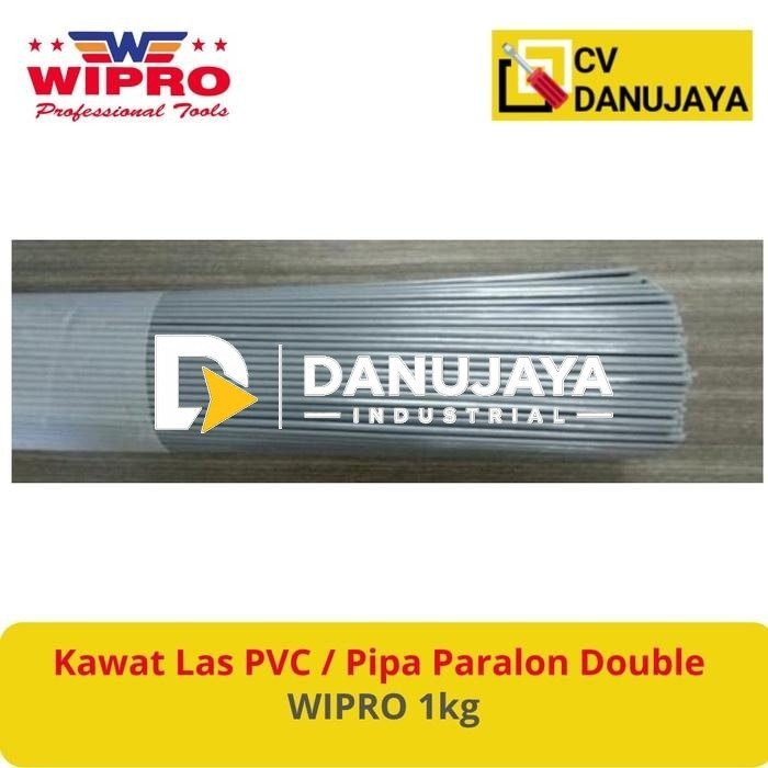 Kawat Las Plastik PVC Pipa Dobel Paralon Double WIPRO 1kg (1,2M)
