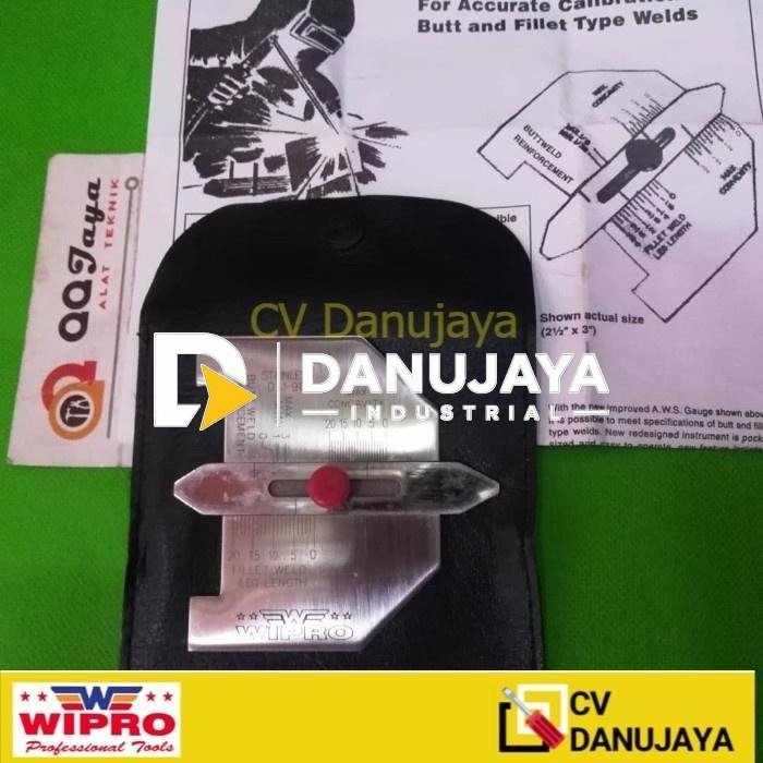 Alat Pengukuran Ukur Las Pengelasan Welding Las gauge QY 008 wipro