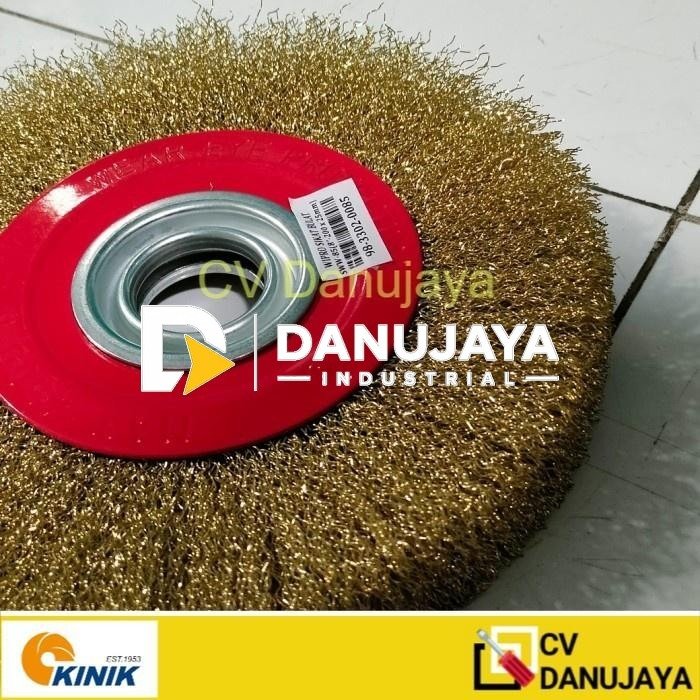Sikat Bulat SWW 85 Sikat Bulat 8inchi Sikat Baja 8x25x32mm