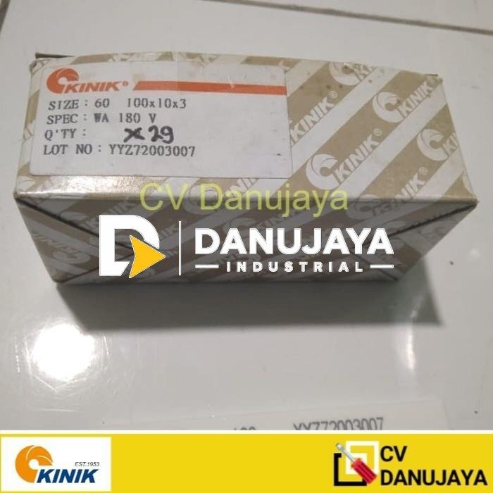 Finishing V60 Flat 100x10x3 Wa 180 Kinik Batu Asah Pengasah