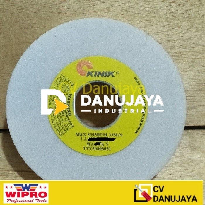 Batu Gerinda Duduk /Asah pisau Kinik Putih 5” X 13 X 31.75 (WA 100 KV)