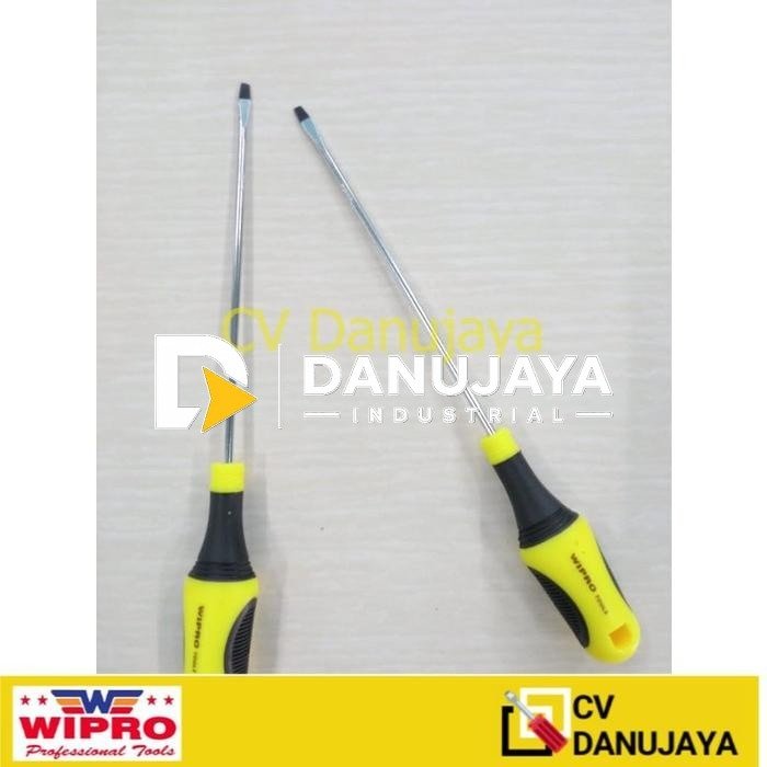 Obeng Panjang Soft Handle Wipro Minus  (-) WPS010-0503S (3x125mm )