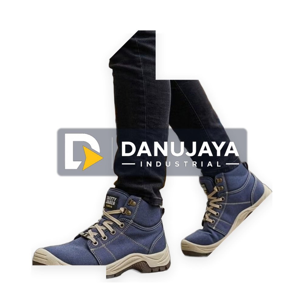 Sepatu Safety Jogger Desert Biru Blue