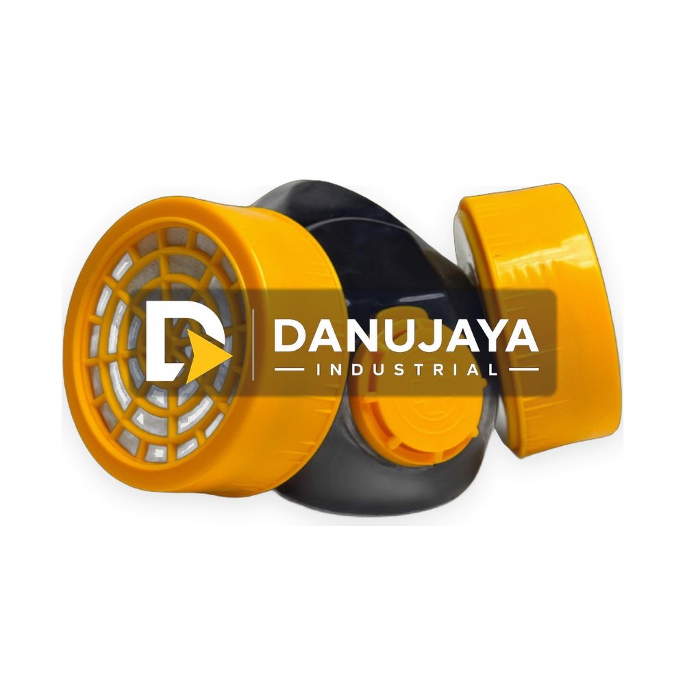 GOSAVE Masker Respirator Double Filter NP 306 Gas Kimia, Debu, Asap Cat Semprot