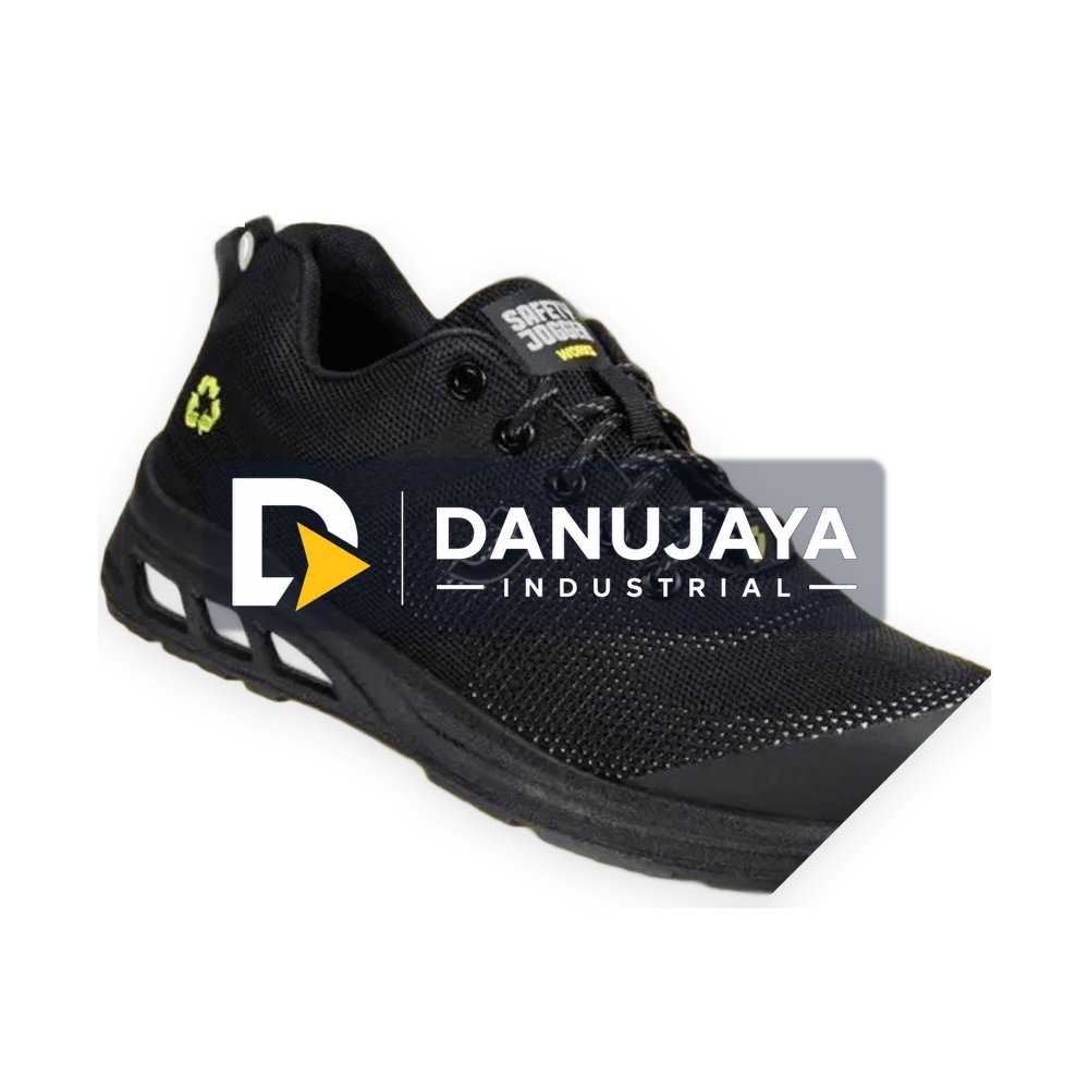 Sepatu Safety Jogger Ecofitz Black S1P SR FO CI ESD