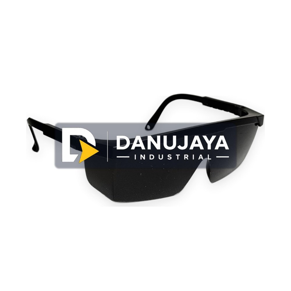 Kacamata Las Hitam Pekat