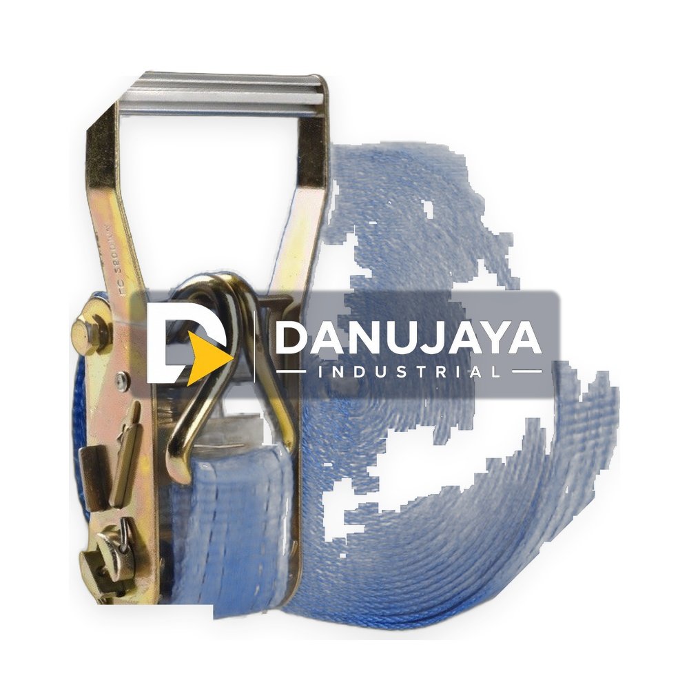 PROVIOZ Tali Krek Pengikat Barang 2 TON / 800 KG Webbing Cargo Lashing Belt Ratchet Tie Down
