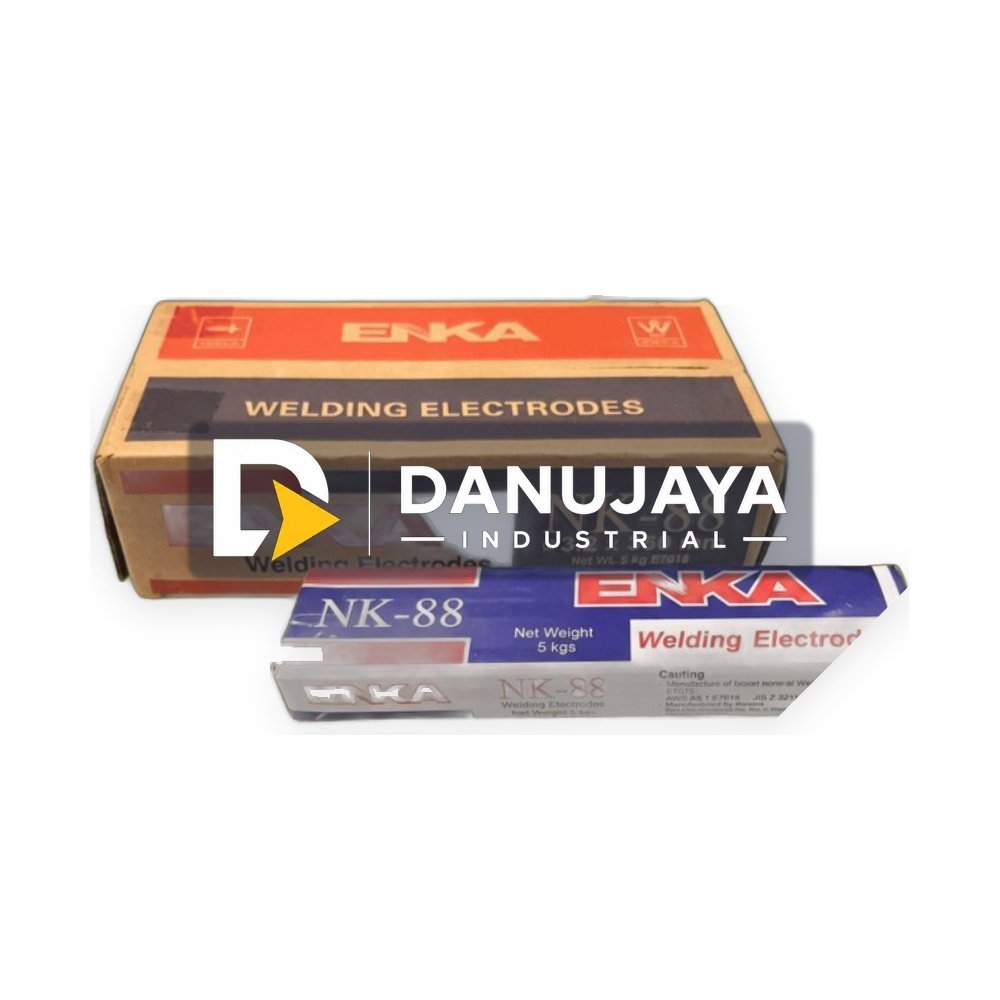 Kawat Las Nikko Steel ENKA NK88 NK-88 / NK68 NK-68 2.0mm 2.6mm 2.5mm 3.2mm Anti Lengket Terak Halus Stabil