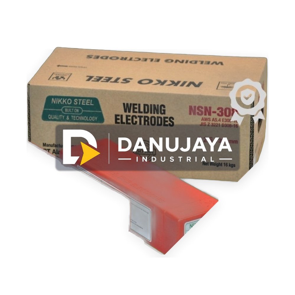 Kawat Las Stainless Steel Nikko NSN-308 - Tahan Karat, Stabil, dan Mudah Dipakai