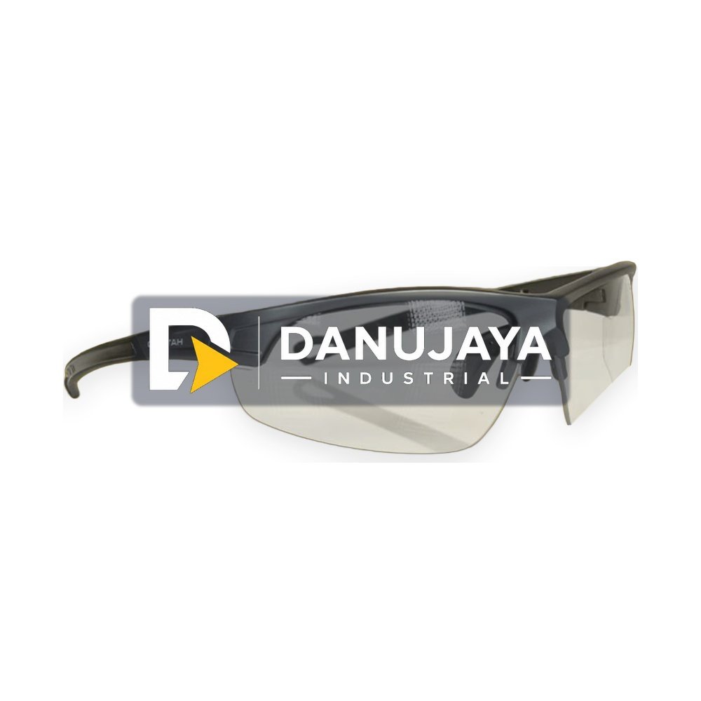 [ Free Soft Pouch ] Kacamata Safety Anti UV Cheetah Vector Clear lens