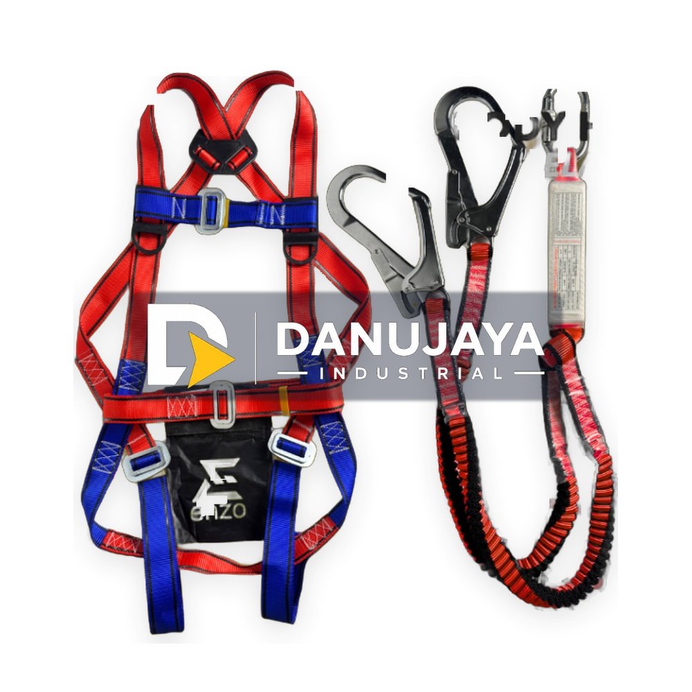 Full Body Harness Enzo Absorber Elastic Rope Double Hook