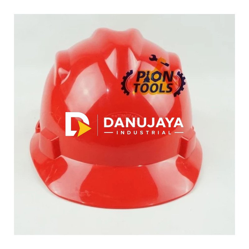 Wipro Helm Proyek warna Merah Helmet Kepala Putar Safety